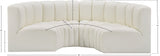 Arc Vegan Leather Modular Sofa - Elevate Your Space with Luxurious Design and Versatile Style Options