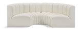 Arc Vegan Leather Modular Sofa - Elevate Your Space with Luxurious Design and Versatile Style Options