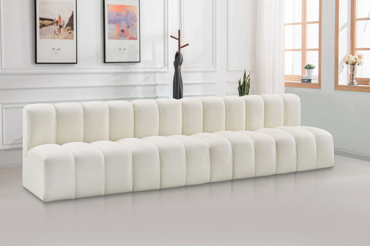 Arc Vegan Leather Modular Sofa: Elevate Your Space with Timeless Sophistication and Versatile Design