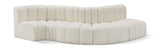 Arc Vegan Leather Modular Sofa – Elevate Your Space with Modern Luxury and Versatile Design Options