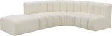 Arc Vegan Leather Modular Sofa: Elevate Your Space with Timeless Sophistication and Versatile Design