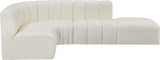 Arc Vegan Leather Modular Sofa: Elevate Your Space with Timeless Sophistication and Versatile Design