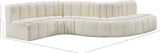 Arc Vegan Leather Modular Sofa – Elevate Your Space with Timeless Sophistication and Versatile Style