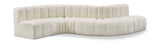 Arc Vegan Leather Modular Sofa – Elevate Your Space with Timeless Sophistication and Versatile Style