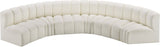 Arc Vegan Leather Modular Sofa - Elevate Your Space with Timeless Luxury and Versatile Design Options