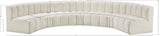 Arc Vegan Leather Modular Sofa – Elevate Your Space with Timeless Elegance and Versatile Design