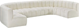 Arc Vegan Leather Modular Sofa - Elevate Your Space with Timeless Luxury and Versatile Design
