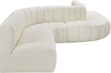 Arc Vegan Leather Modular Sofa - Elevate Your Space with Contemporary Luxury and Versatile Design