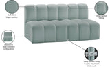 Arc Vegan Leather Modular Sofa - Luxurious Design with Deep Channel Tufting for Chic Interiors