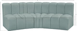 Arc Vegan Leather Modular Sofa - Elevate Your Space with Contemporary Luxury and Versatile Design