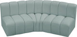 Arc Vegan Leather Modular Sofa - Elevate Your Space with Contemporary Luxury and Versatile Design