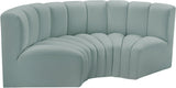 Arc Vegan Leather Modular Sofa – Elevate Your Space with Timeless Sophistication and Versatile Design!