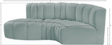 Arc Vegan Leather Modular Sofa - Luxurious, Versatile Design Perfect for Chic Living Spaces and More
