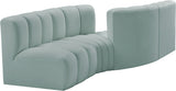 Arc Vegan Leather Modular Sofa - Elevate Your Space with Timeless Sophistication and Versatile Design