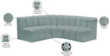 Arc Vegan Leather Modular Sofa - Elevate Your Space with Luxurious Design and Versatile Comfort