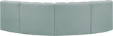 Arc Vegan Leather Modular Sofa - Elevate Your Space with Luxurious Design and Versatile Comfort