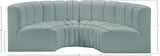 Arc Vegan Leather Modular Sofa - Elevate Your Space with Luxurious Design and Versatile Style Options