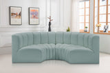 Arc Vegan Leather Modular Sofa - Elevate Your Space with Luxurious Design and Versatile Style Options