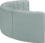 Arc Vegan Leather Modular Sofa - Elevate Your Space with Luxurious Design and Versatile Style Options
