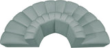 Arc Vegan Leather Modular Sofa - Elevate Your Space with Timeless Sophistication and Versatile Design