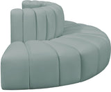 Arc Vegan Leather Modular Sofa - Elevate Your Space with Timeless Sophistication and Versatile Design