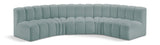 Arc Vegan Leather Modular Sofa: Elevate Your Space with Luxurious Comfort and Modern Versatility