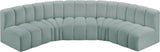 Arc Vegan Leather Modular Sofa: Elevate Your Space with Luxurious Comfort and Modern Versatility