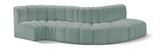 Arc Vegan Leather Modular Sofa – Elevate Your Space with Modern Luxury and Versatile Design Options