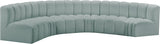Arc Vegan Leather Modular Sofa - Elevate Your Space with Timeless Luxury and Versatile Design Options