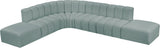 Arc Vegan Leather Modular Sofa – A Stylish, Versatile Statement Piece for Modern Living Spaces