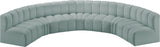 Arc Vegan Leather Modular Sofa – Elevate Your Space with Timeless Elegance and Versatile Design