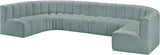 Arc Vegan Leather Modular Sofa - Elevate Your Space with Timeless Luxury and Versatile Design