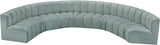 Arc Vegan Leather Modular Sofa – Elevate Your Space with Timeless Sophistication and Versatile Design