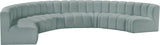 Arc Vegan Leather Modular Sofa – Elevate Your Space with Timeless Sophistication and Versatile Design