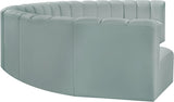 Arc Vegan Leather Modular Sofa – Elevate Your Space with Timeless Sophistication and Versatile Design