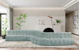 Arc Vegan Leather Modular Sofa - Elevate Your Space with Contemporary Luxury and Versatile Design