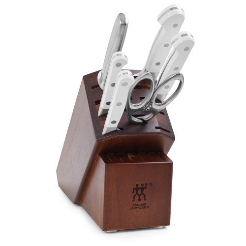 ZWILLING Pro Le Blanc 7-pc Knife Block Set