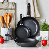 BALLARINI Arezzo by HENCKELS 3-pc Nonstick Fry Pan Set, Made In Italy