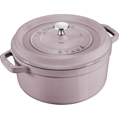 STAUB Cast Iron 4-qt Round Cocotte