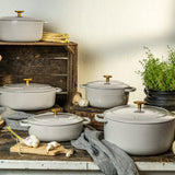 BALLARINI Bellamonte Cast Iron 7.5-qt Round Dutch Oven