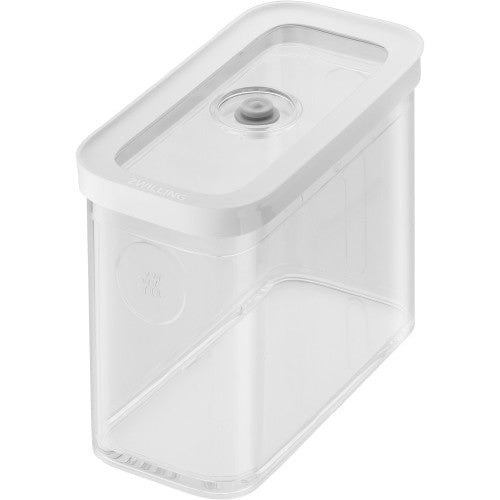 ZWILLING Fresh & Save Cube Boxes, Plasic, Airtight Dry Food Storage Container, Medium Tall Cube, 2M Container, 1.9-qt