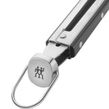 ZWILLING BBQ+ 16 inch Triple Rivet Stainless Steel Locking Grill Tongs