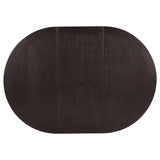 Lavon 5-piece Oval Extension Leaf Dining Set Espresso