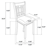 Lavon 5-piece Oval Extension Leaf Dining Set Espresso