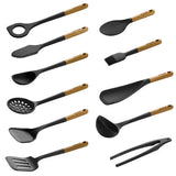 Staub Silicone with Wood Handle Cooking Utensil Sets