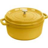 STAUB Cast Iron 5.5-qt Round Cocotte
