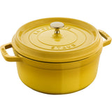 STAUB Cast Iron 4-qt Round Cocotte