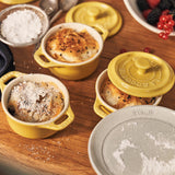 STAUB Ceramic 3-pc Mini Round Cocotte Set