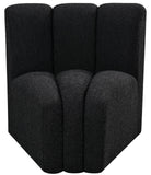 Arc Vegan Leather Curved Corner Chair - Elevate Your Space with Modern Luxury and Timeless Style