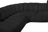 Arc Vegan Leather Modular Sofa – Elevate Your Space with Timeless Sophistication and Versatile Style